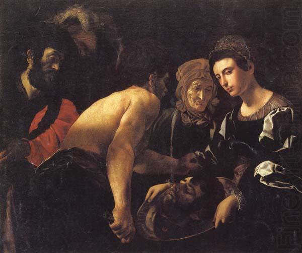 CARACCIOLO, Giovanni Battista Salome with the Head of John the Baptist china oil painting image